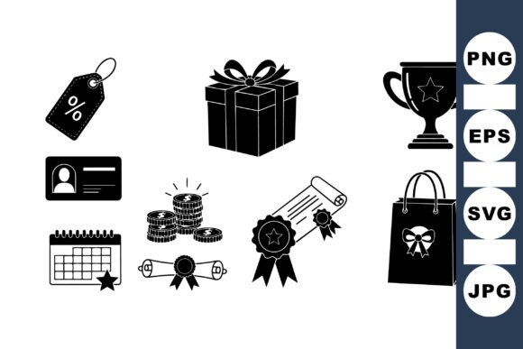 Achievement Award Icon Collection: Enhancing Visual Communication in Digital and Print Media