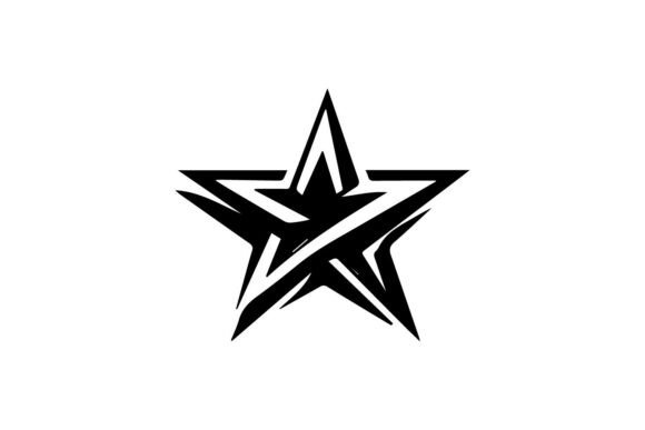 Bold Angular 3D Star Logo Design: A Versatile Asset for Modern Creative Workflows