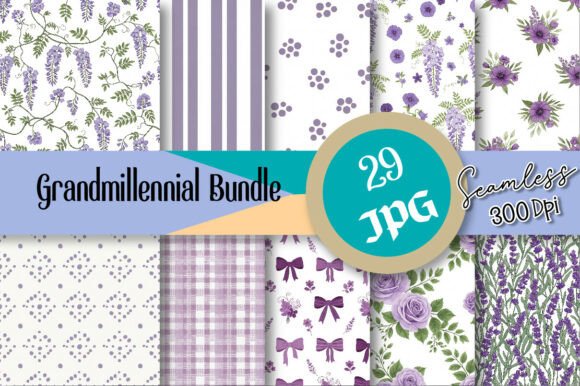 Discover the Timeless Elegance of the Grandmillennial Seamless Bundle