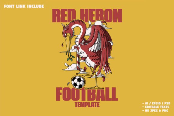 Red Heron Mascot Holding Soccer Ball: A Strategic Tool for Brand Identity and Visual Impact
