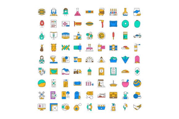 Understanding the Collection of Various Flat Line Icons and Its Role in Modern Design