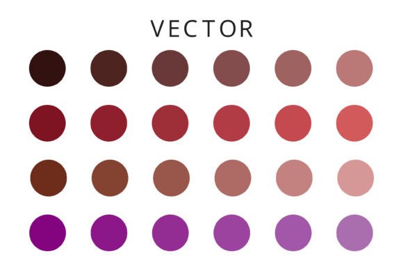 Vector Swatch Circle Gradient Palette: Elevate Your Design Projects with Modern Aesthetics